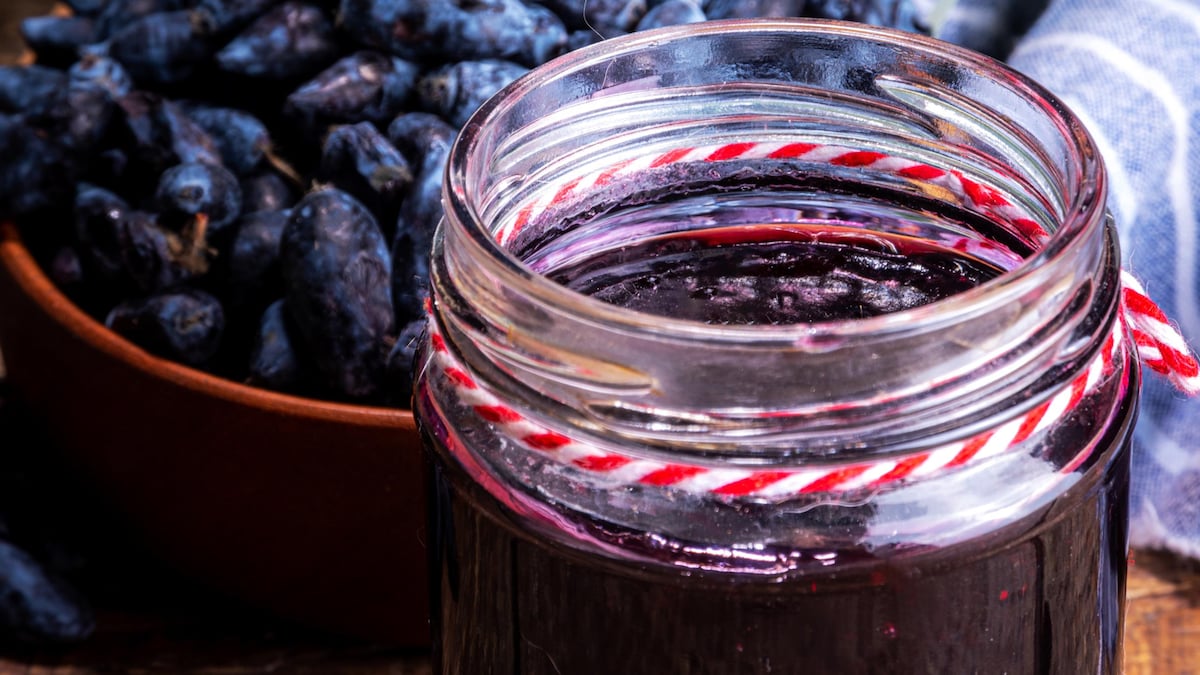 Aperçu de la recette de confiture de camerises de Radio-Canada
